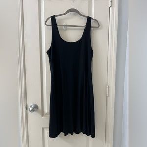 Black tank top dress